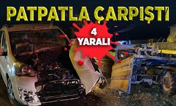 Patpatla çarpıştı