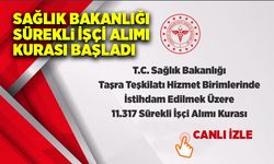 Sağlık Bakanlığı eleman alımı kurası başladı. Canlı İzle!