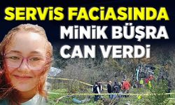 Servis faciasında minik Büşra can verdi