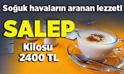 Soğuk havalarda aranan lezzet: Salep