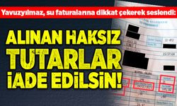 Alınan haksız  tutarlar iade edilsin!