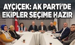 Ayçiçek: AK Parti'de ekipler seçime Hazır