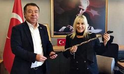 Başkan Gebeş’ten Milli Eğitim Müdürüne ziyaret
