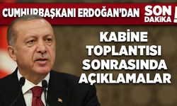 Cumhurbaşkanı Erdoğan’dan önemli açıklamalar