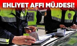 Cumhurbaşkanından ehliyet affı müjdesi