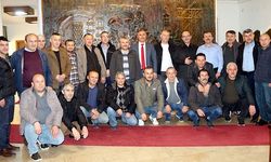 Emekli madencilerden Mutlu'ya ziyaret