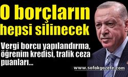 Erdoğan müjdeleri peş peşe duyurdu! O borçların hepsi silinecek