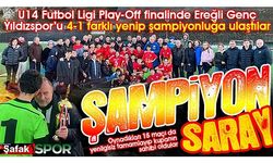 Namağlup şampiyon kupasını aldı: 4-1