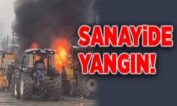 Sanayide yangın!