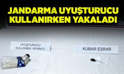 Uyuşturucu kullanırken yakalandı