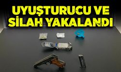 Uyuşturucu ve silah yakalandı