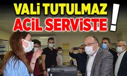 Vali Tutulmaz acil serviste