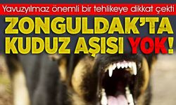 Zonguldak'ta  Kuduz aşısı yok!