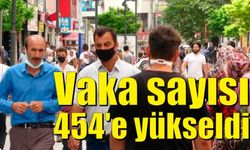 Karabük'te haftalık vaka sayısı 454'e yükseldi