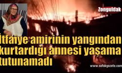 İtfaiye amirinin yangından kurtardığı annesi yaşama tutunamadı