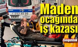 Maden ocağında iş kazası: 1 işçi yaralı