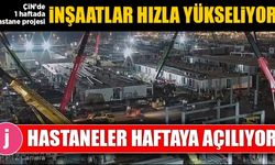 1 haftada hastane yapıyorlar