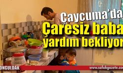 Çaresiz baba, 2 yaşındaki oğluyla uzanacak yardım eli bekliyor