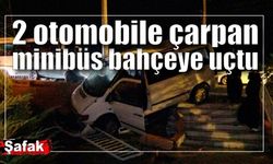 Zonguldak'ta otomobil bahçeye uçtu