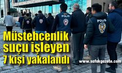 Müstehcenlik suçu işleyen 7 kişi yakalandı