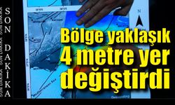 Depremindeki korkunç gerçeği açıkladılar: Bölge yaklaşık 4 metre yer değiştirdi