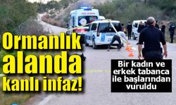 Ormanlık alanda kanlı infaz!
