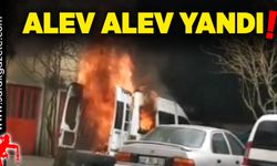 Alev alev yandı!