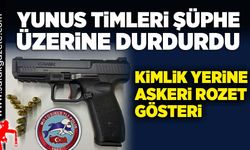 Yunus Timleri Şüphe Üzerine Durdurdu