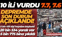 Depremde can kaybı sayısı 3 bin 419'a yükseldi