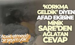 Minik Sare'den ağlatan cevap: "Acele etmeyin, benim bir şeyim yok"