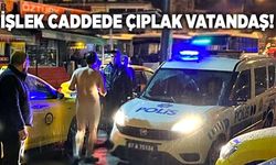 İşlek caddede çıplak vatandaş!