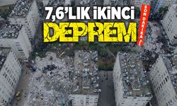 7,6 büyüklüğünde ikinci bir deprem yaşandı!