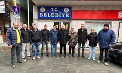 Gökçebey Belediyesi ekipleri ilçeye döndü