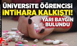 Üniversite öğrencisi intihar etmek istedi!