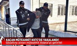 KKTC'de gözaltına alınan müteahhit Hasan Alpargün Adana'ya getirildi