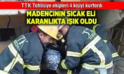 Madencinin eli karanlıkta ışık oldu