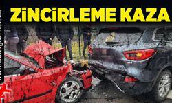 Alaplı’da zincirleme kaza