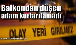Zonguldak'ta balkondan düşen yaşlı adam kurtarılamadı