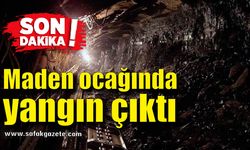 TTK'da maden ocağında yangın!