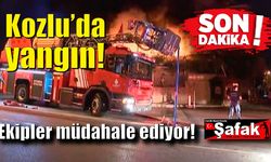Kozlu’da yangın! Ekipler müdahale ediyor!