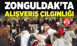 Zonguldak’ta alışveriş çılgınlığı!