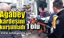 Zonguldak'ta Ağabey kardeşini kurşunladı, 1 ölü