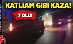 Kamyon şarampole uçtu: 7 ölü