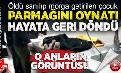 Parmağını oynattı, morgtan geri döndü