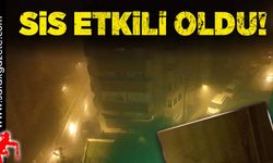 Zonguldak'ta sis etkili oldu