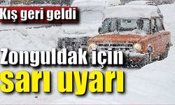 Meteorolojiden Zonguldak için sarı uyarı