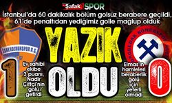 Zonguldak Kömürspor, İskenderunspor’a penaltı golüyle teslim! 1-0