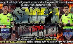 19 Mart’ta tüm gözler Zonguldaklı genç hakemin üzerinde olacak
