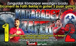Zonguldak Kömürspor Karacabey’e patladı! 1-2