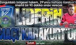 Zonguldaklı hakem lider Karabük'ün maçına atandı!
